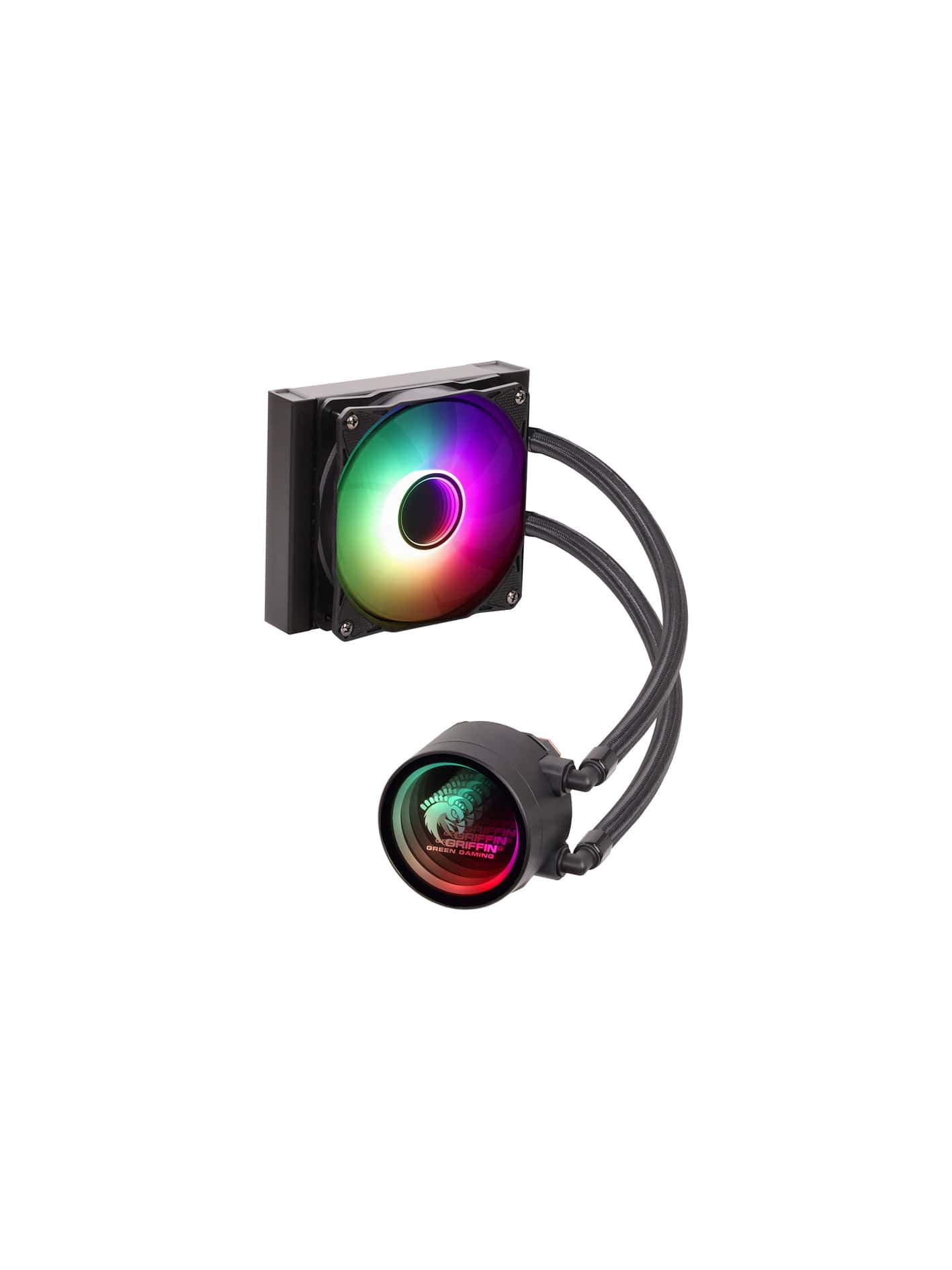 FAN-120-eco-6-min.jpg خنک کننده پردازنده گرین مدل GLACIER 120 ECO-ARGB - Image 1