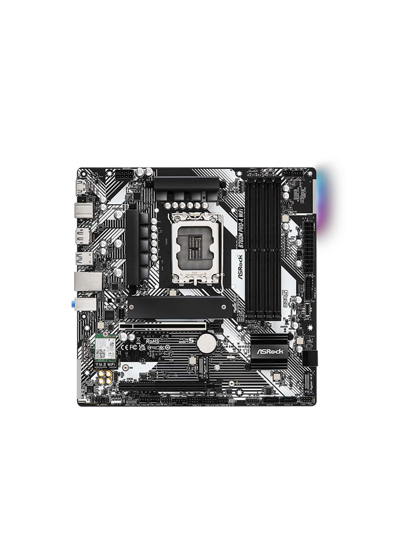 60-min مادربرد ازراک مدل B760M Pro-A WiFi - Image 1