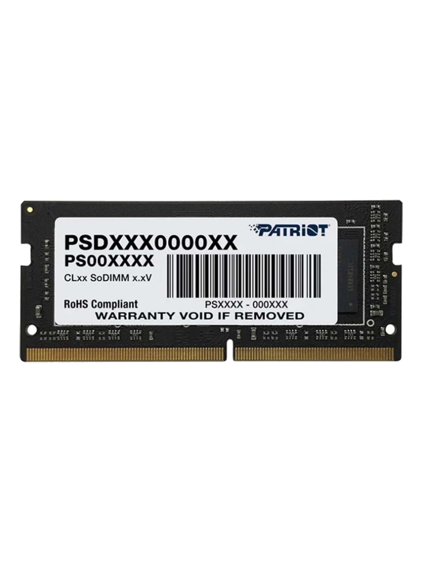 RAM NB 16 4800 NB PATRIOT-min رم نوت بوک DDR5 پاتریوت تک کاناله 4800 مگاهرتز مدل Signature Line ظرفیت 16 گیگابایت - Image 1