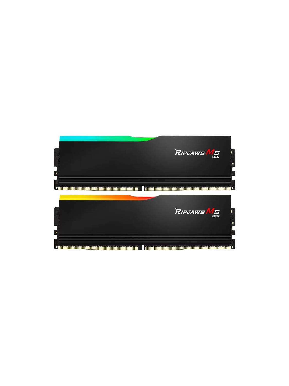 db7c2fae-ce13-4940-a52e-2ff0e4f6af25 رم دسکتاپ DDR5 دو کاناله 6400 مگاهرتز CL36 جی اسکیل مدل RIPJAWS M5 RGB ظرفیت 32 گیگابایت - Image 1